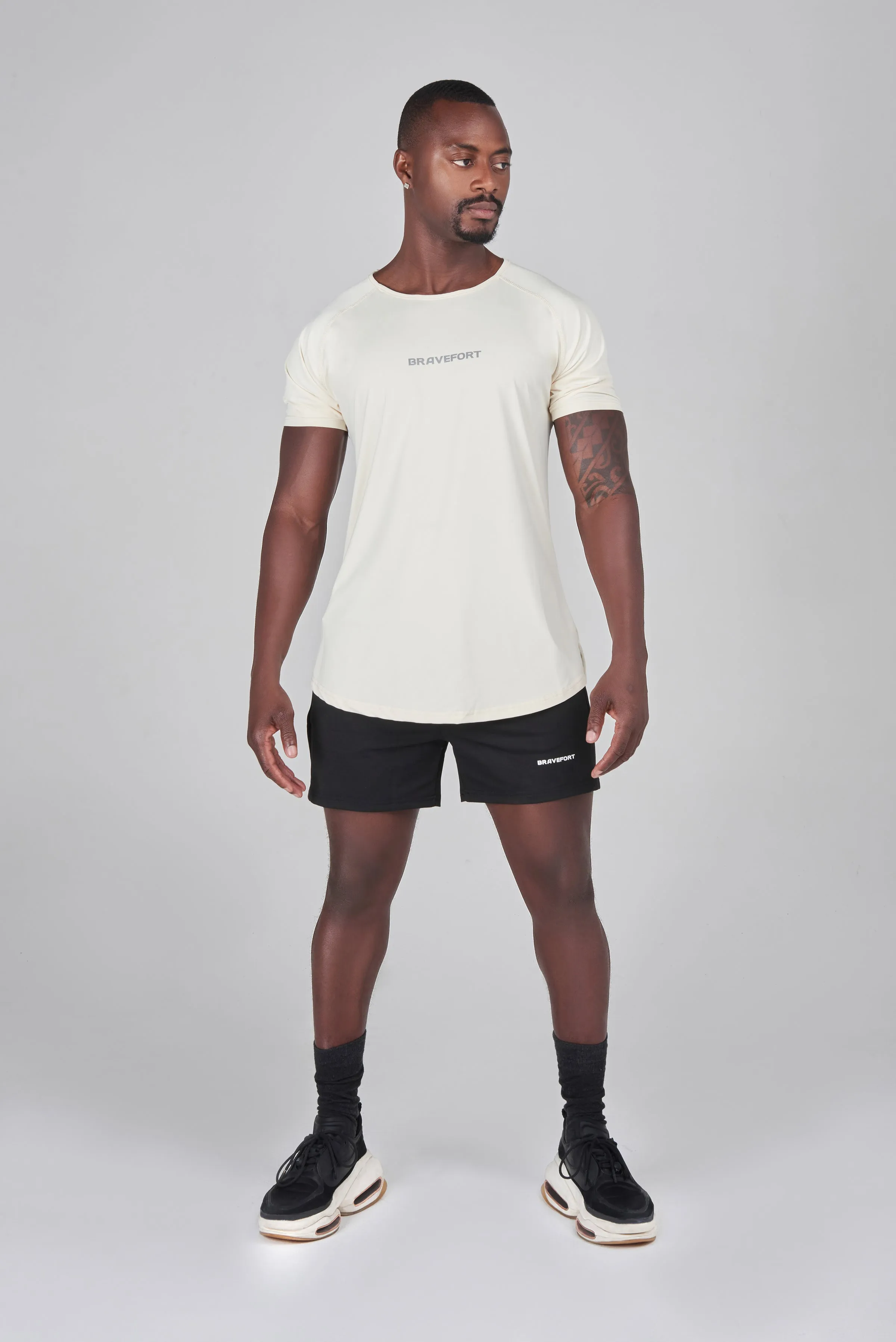 0125. Flex Pro T-Shirt / Cream