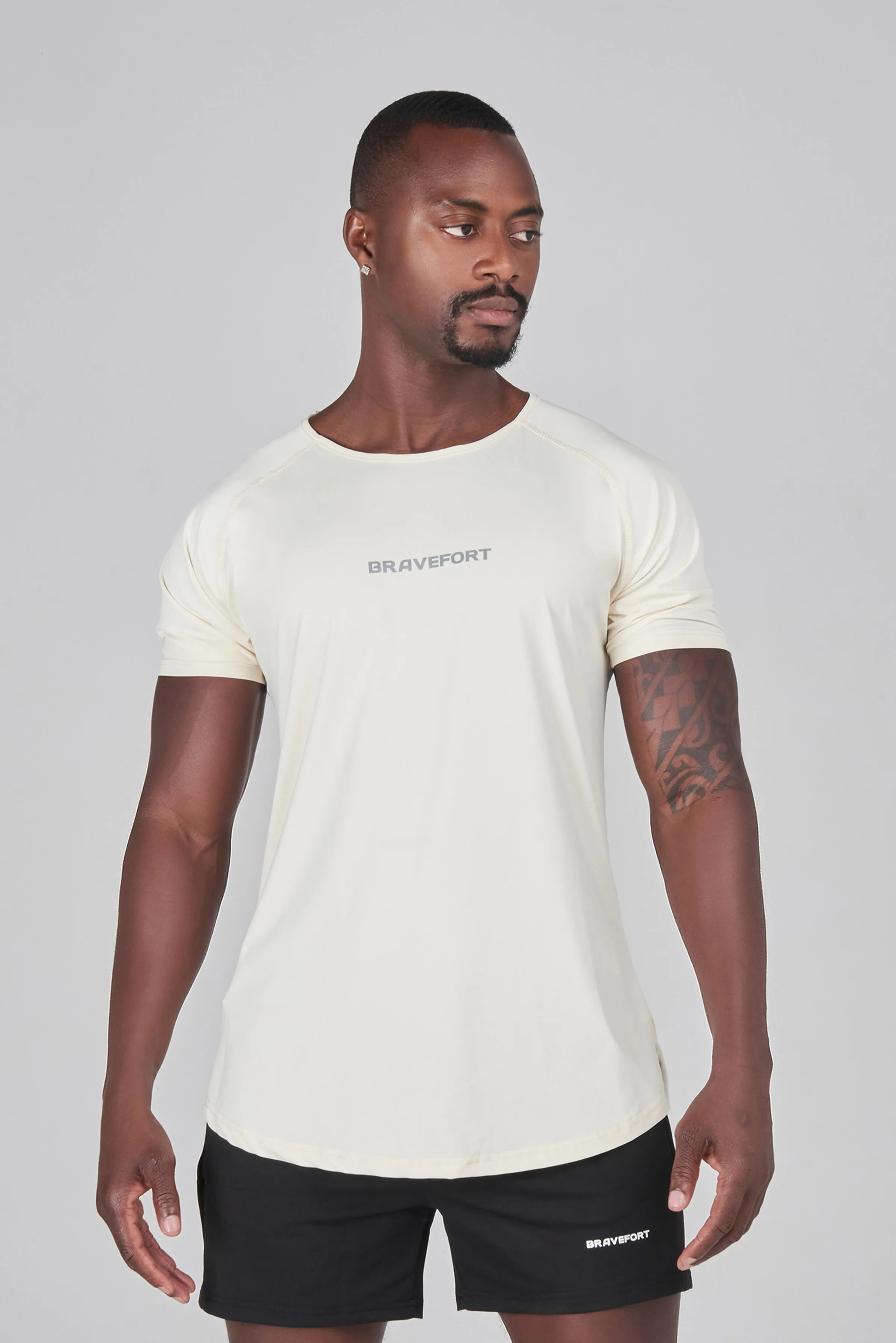 0125. Flex Pro T-Shirt / Cream