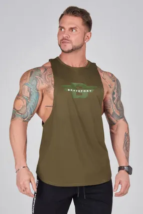 0517. Modal Core Cut-Off Tank / Olive