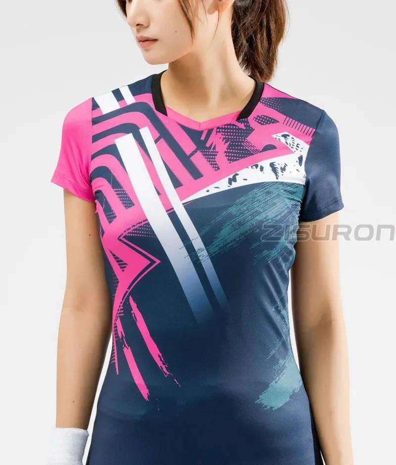 2 Piece Tennis badminton Table Tennis Squash Netball Women Girls Sports Dress With Shorts Gym workout Sportswear