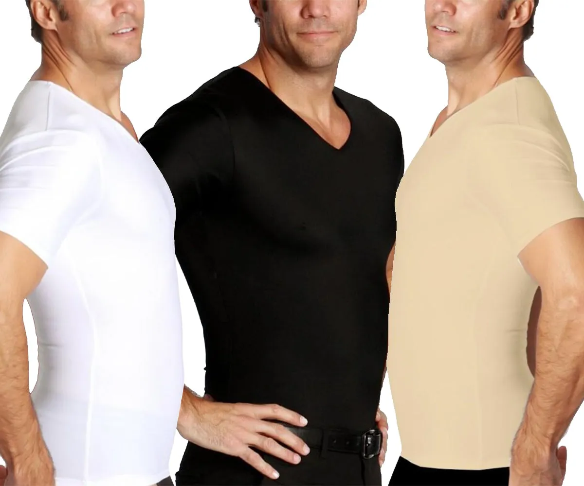 3 Pack Insta Slim Compression V-Neck VS0003