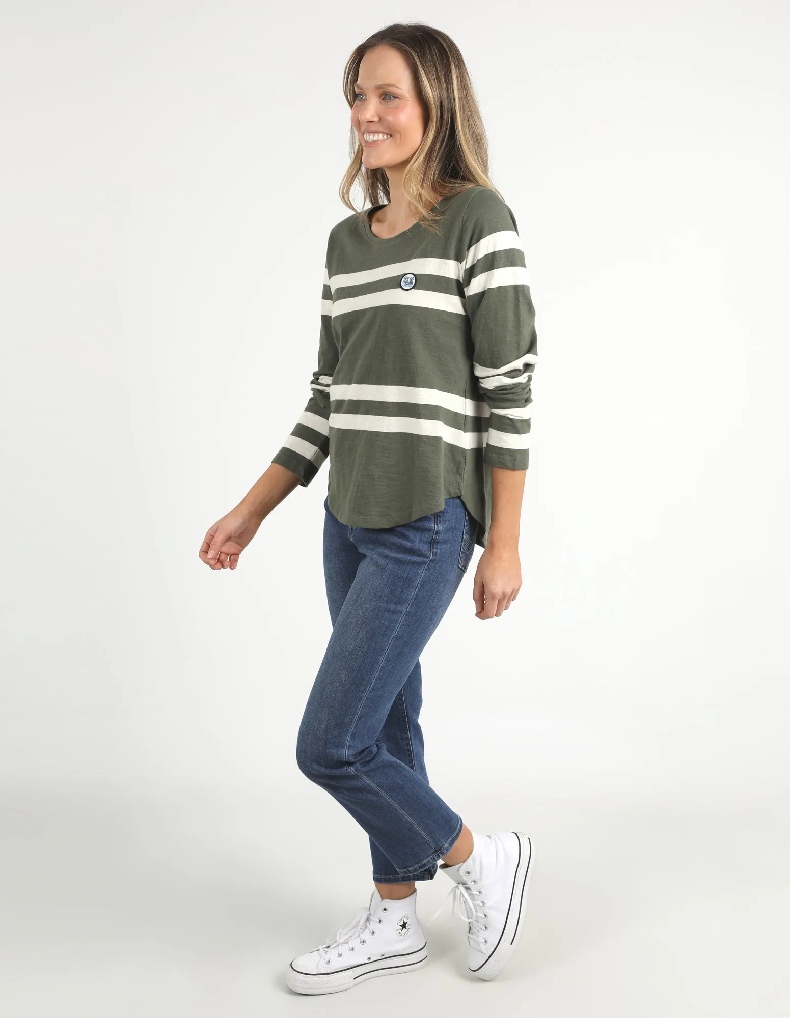 Allegra Long Sleeve Tee Clover