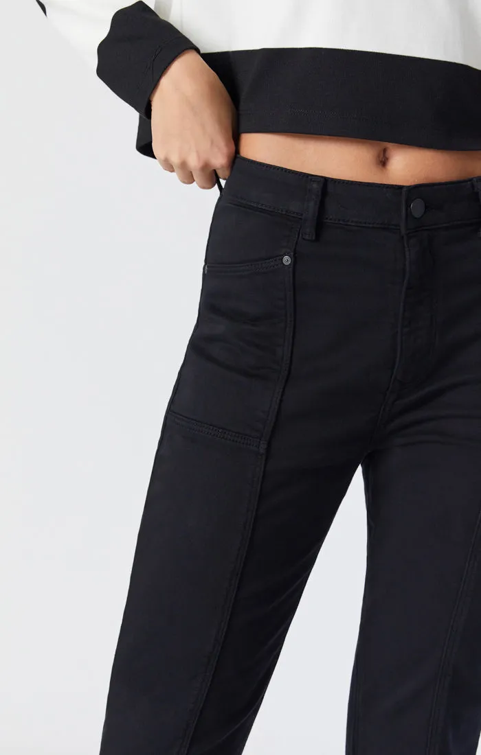 ANNA SLIM JOGGER IN BLACK CASUAL COMFORT