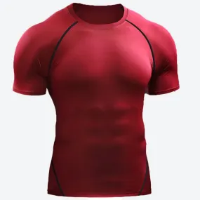 Breathable Compression Short Sleeve T-Shirts