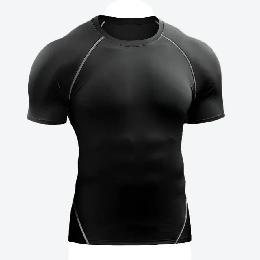 Breathable Compression Short Sleeve T-Shirts