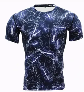 Camouflage Quick Dry Slim Fit Compression Tees