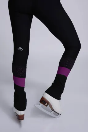 Desire Non-Slip Leggings in Berry