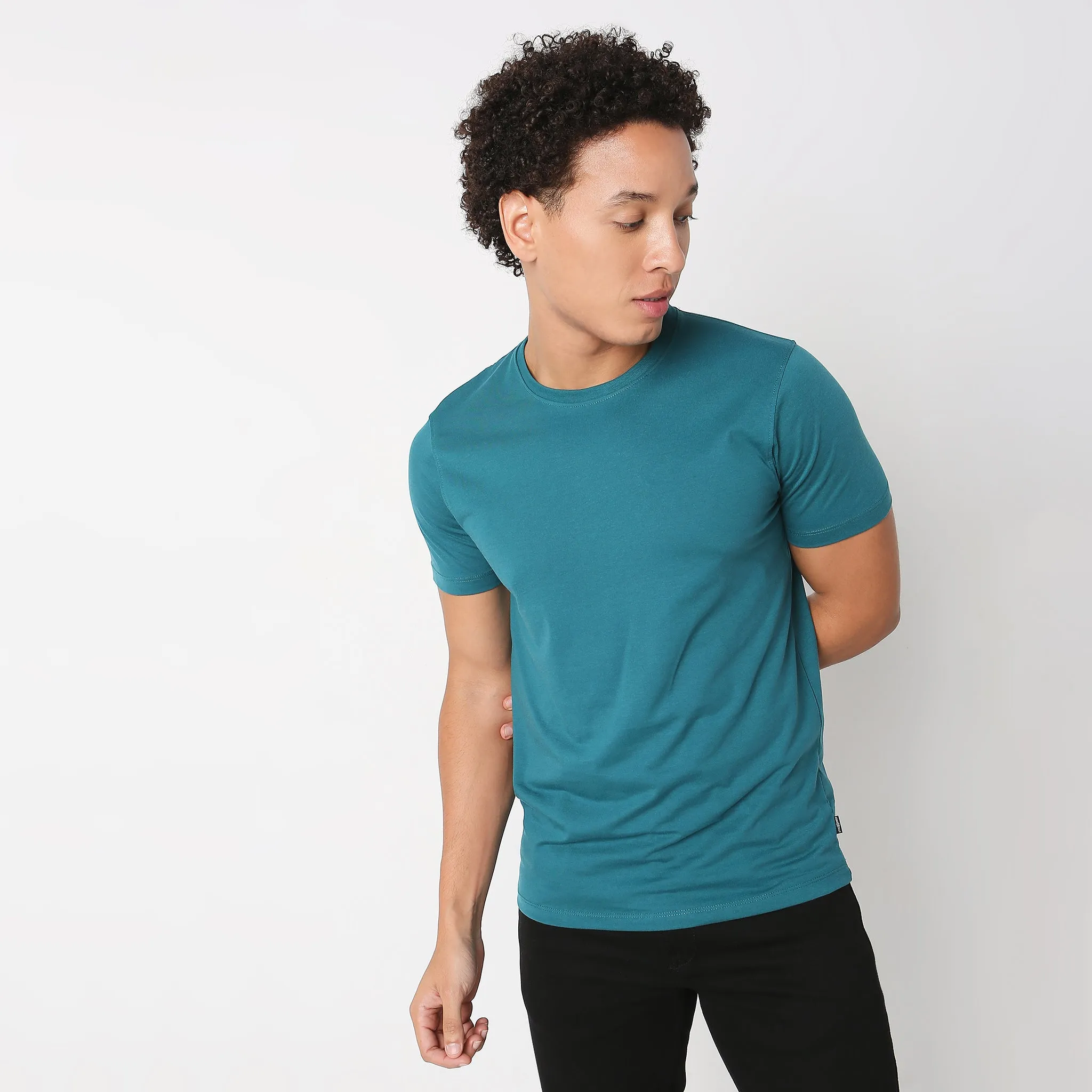 Double Dyed Crewᵘˣ Tees - Regular Fit - Must Have Essential Super Soft Handfeel & Quick Dry