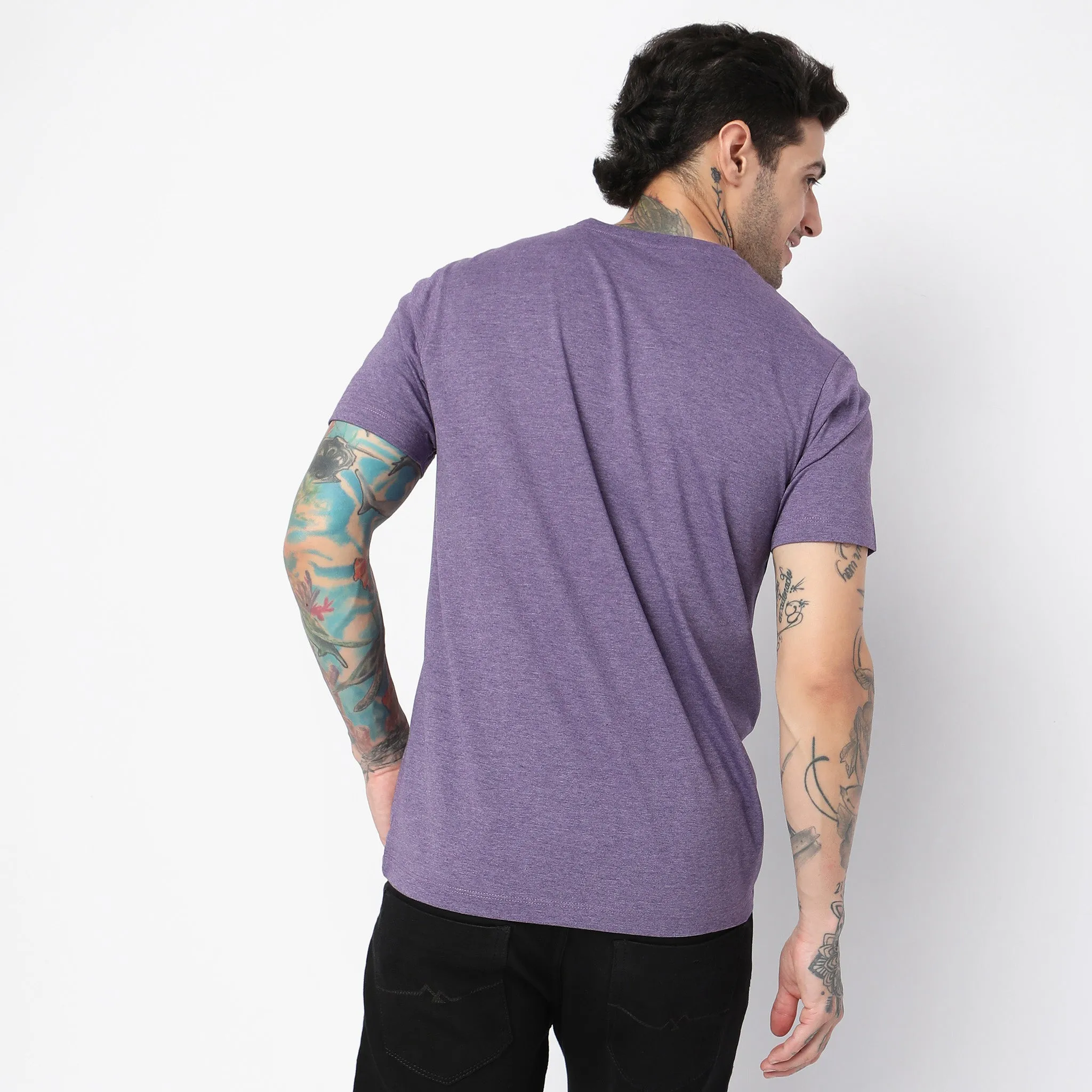 Double Dyed Crewᵘˣ Tees - Regular Fit - Must Have Essential Super Soft Handfeel & Quick Dry