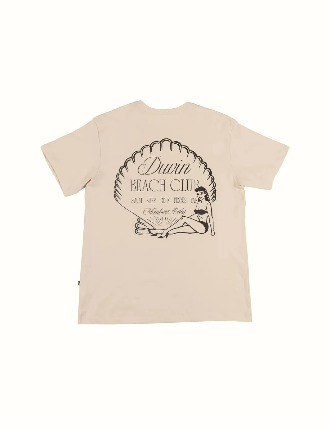 Duvin SHORELINE TEE - ANTIQUE