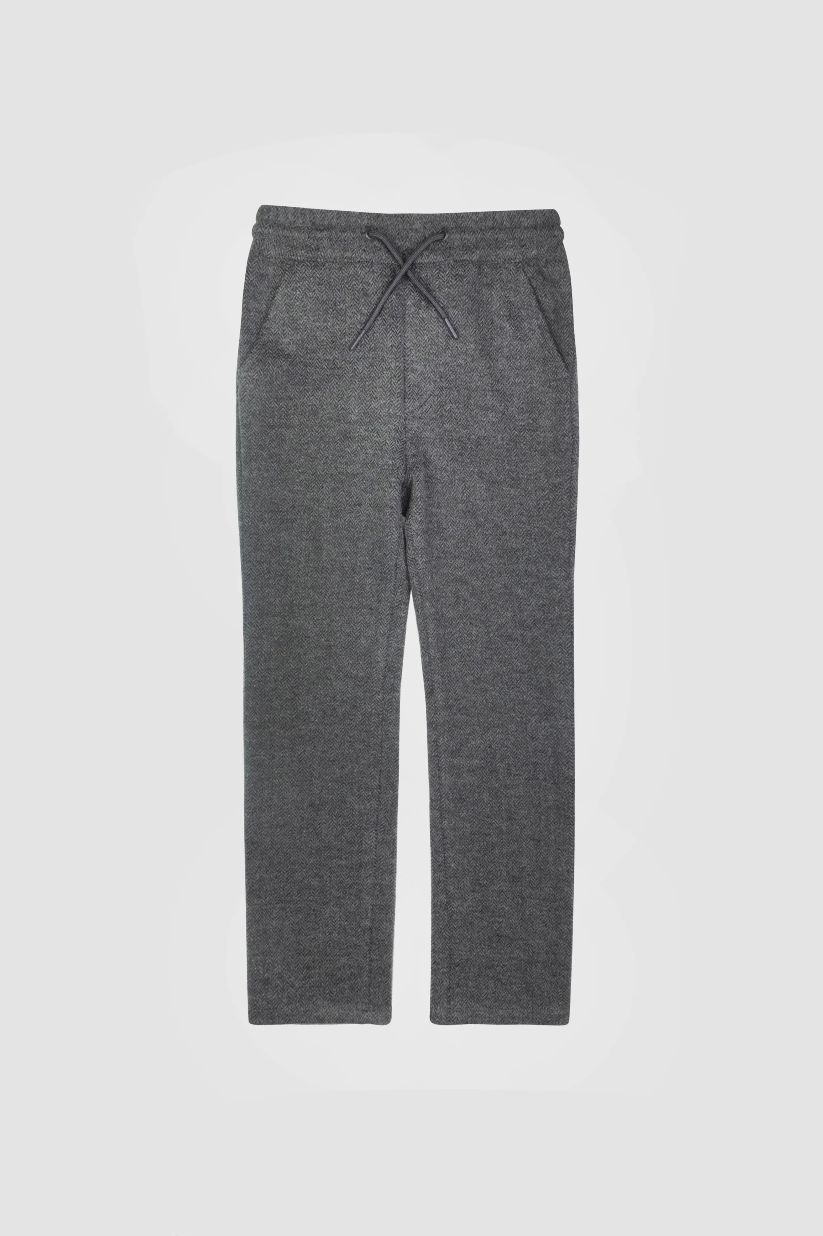 Everyday Stretch Pant, Charcoal Herringbone