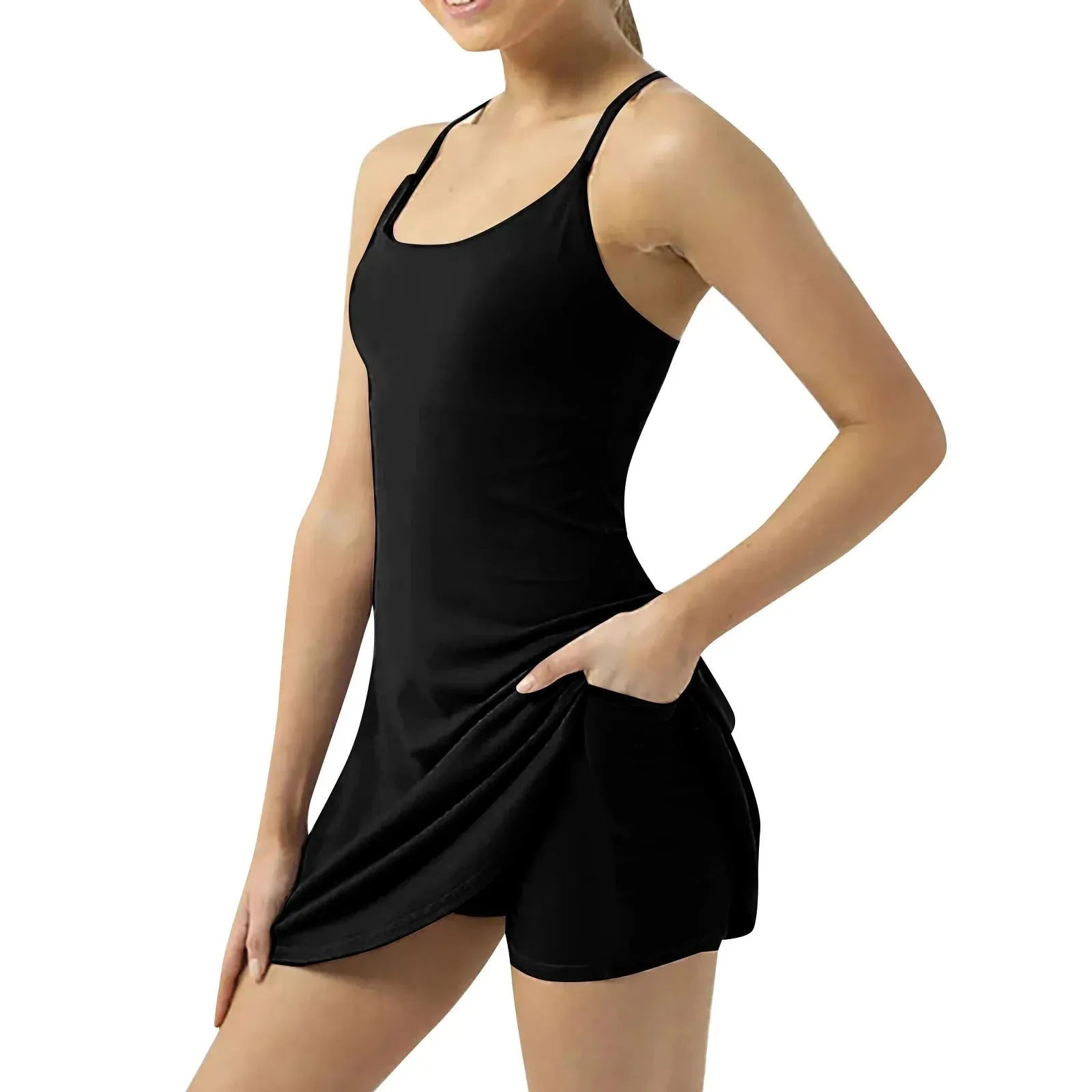 Felicity - Sporty Cotton Workout Dress for Women