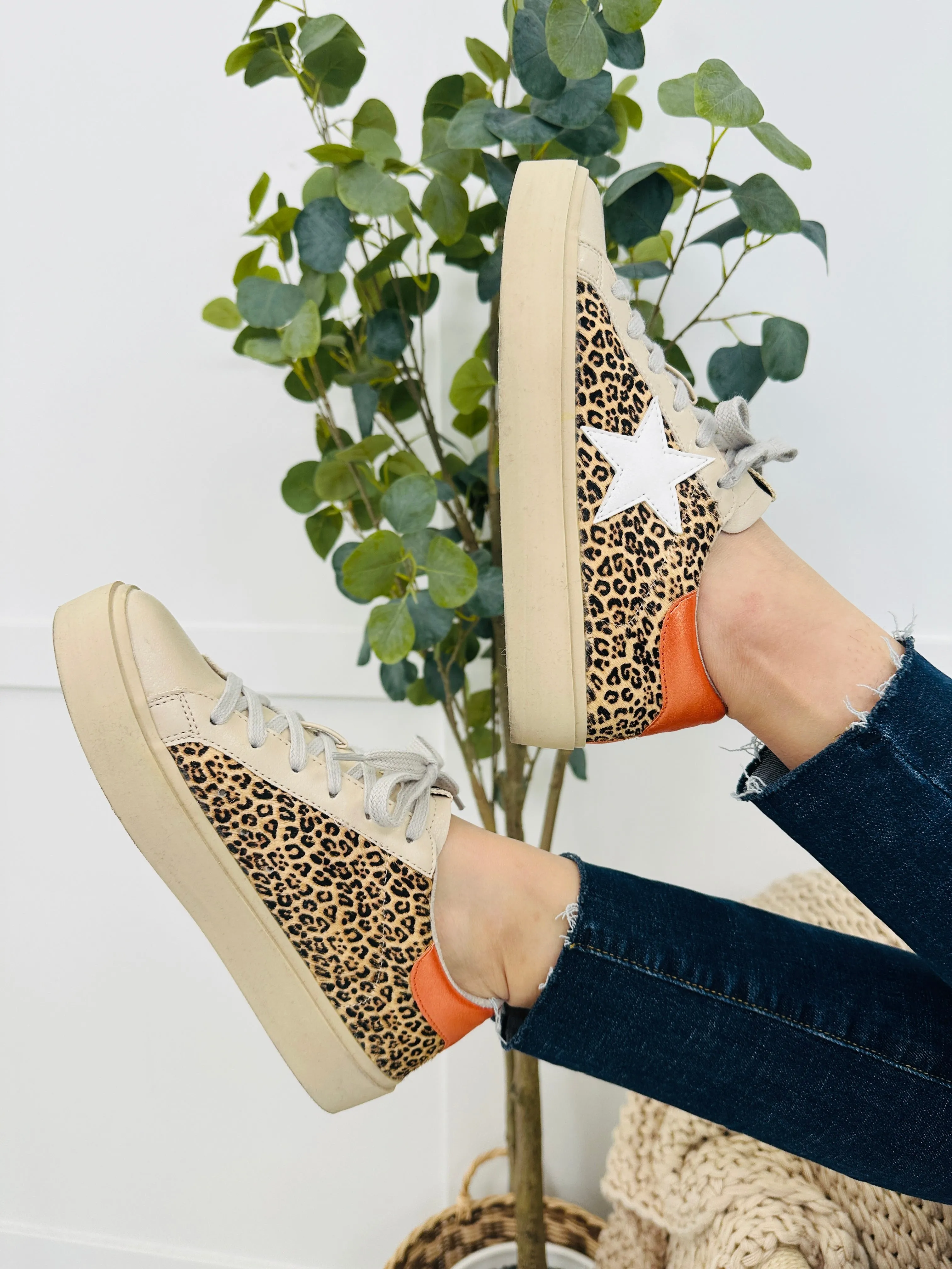 Fierce Star Sneakers In Leopard