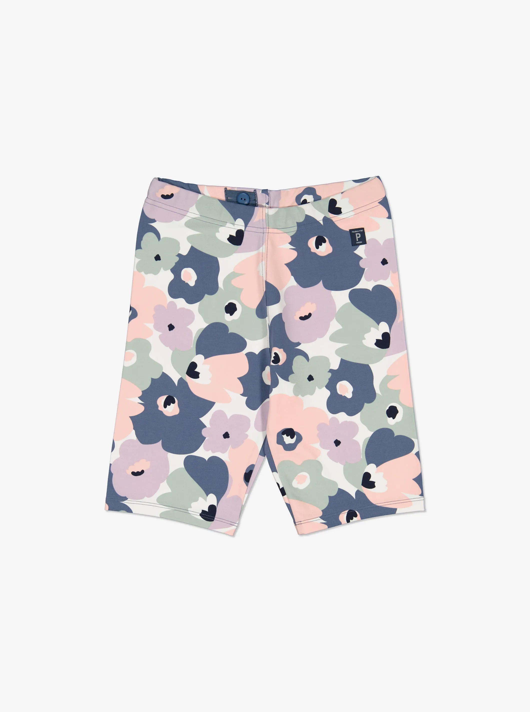 Floral Kids Cycling Shorts