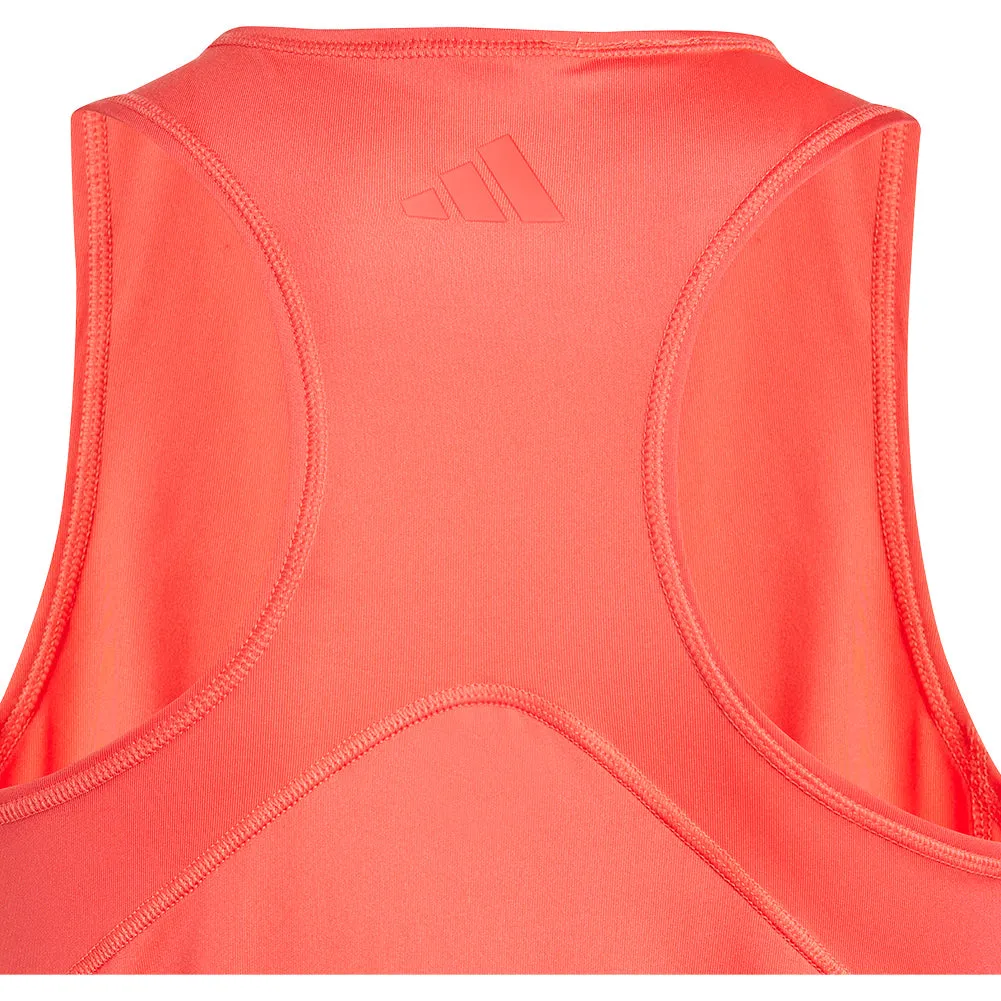 Girl`s Club Tennis Tank Semi Lucid Red