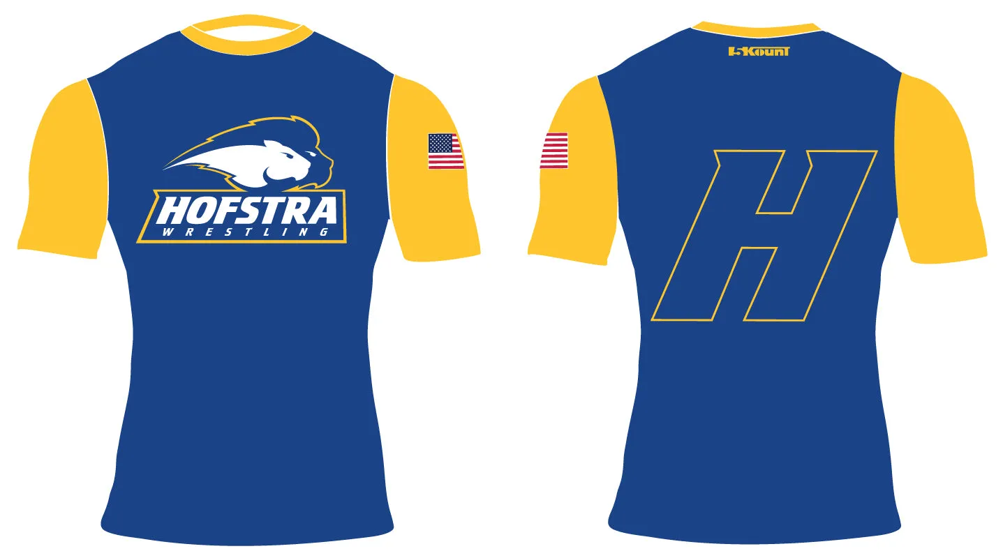 Hofstra Wrestling Sublimated Compression Shirt