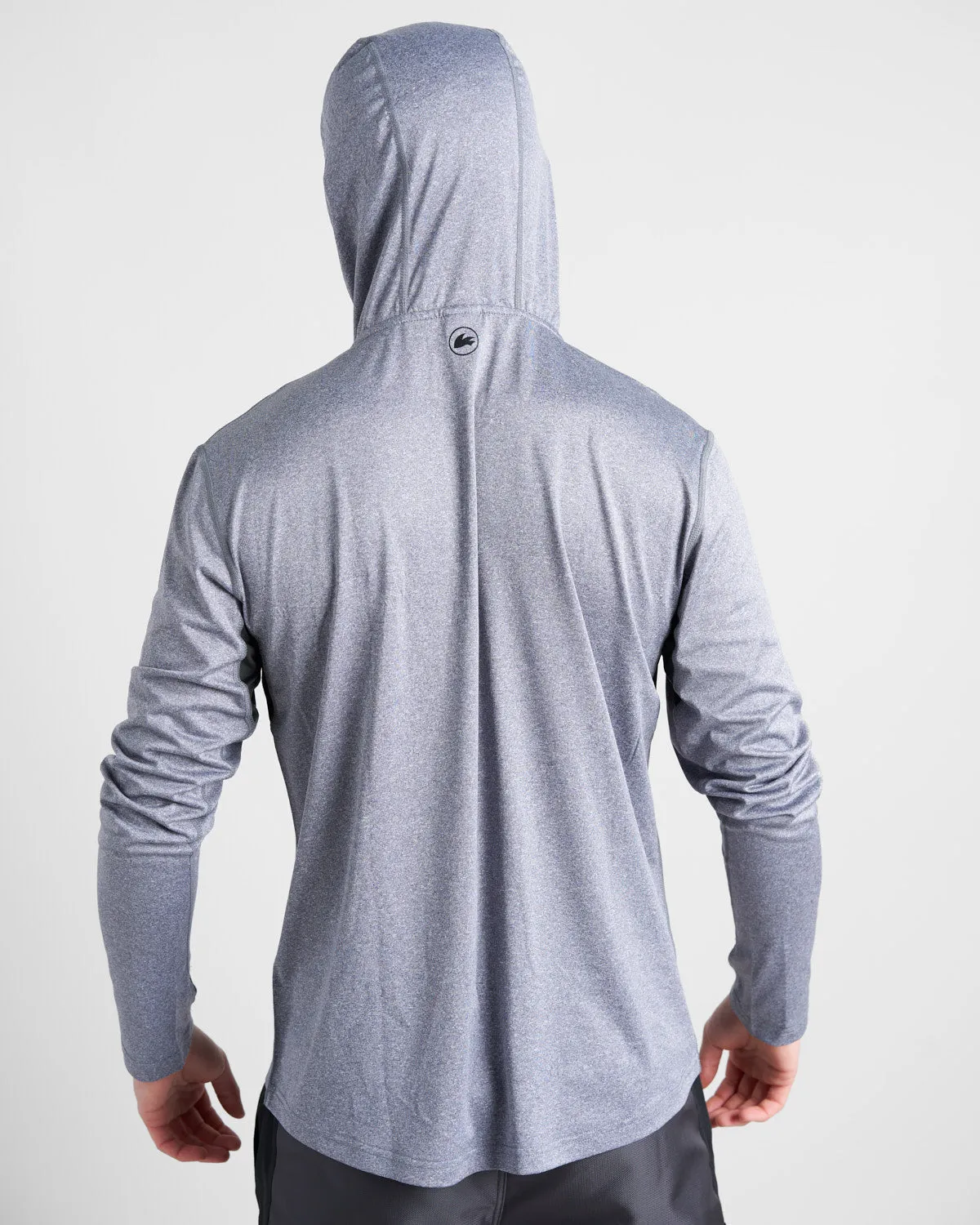 Hooded Quick Dry UVF 50  Tech T-Shirt Long Sleeved