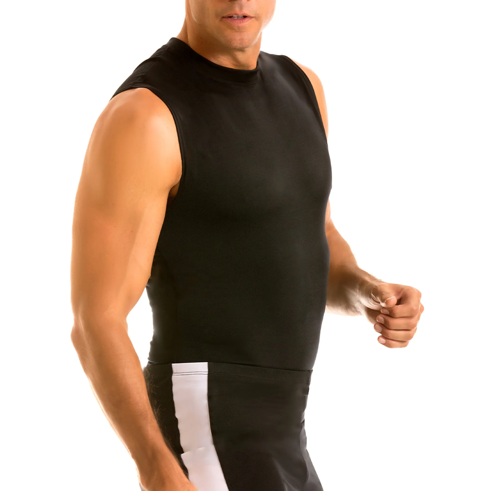 Insta Slim Activewear Basic Compression T-Shirt Sleeveless MA2018