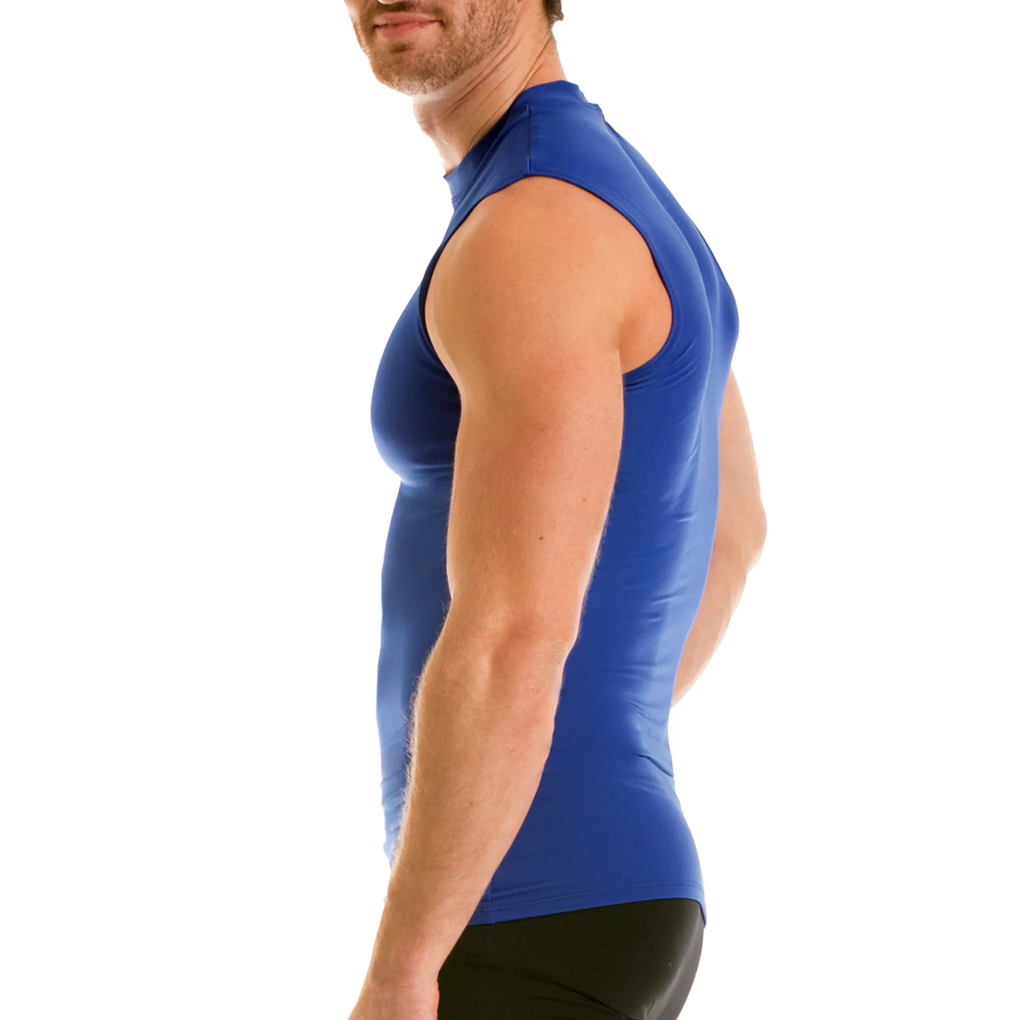 Insta Slim Activewear Basic Compression T-Shirt Sleeveless MA2018