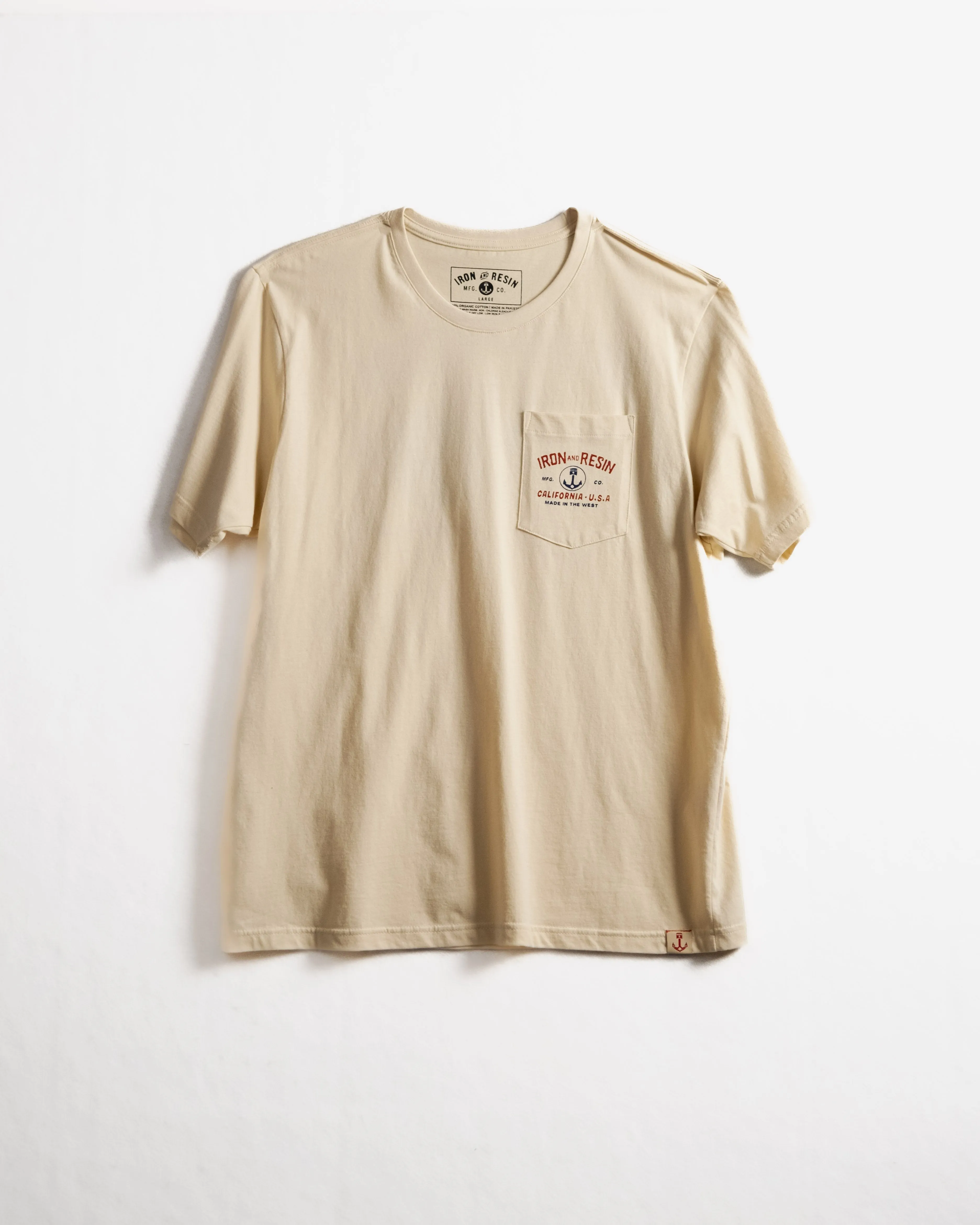 Iron & Resin Shop Bench Tee - NATURAL