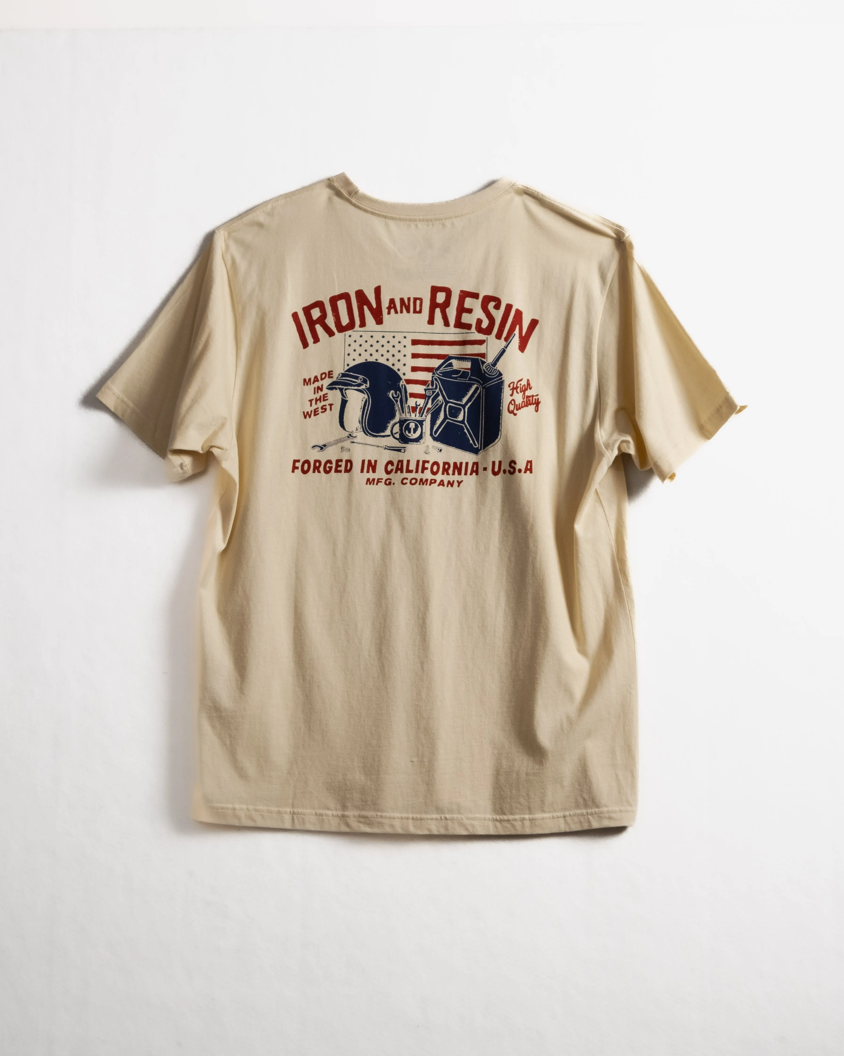 Iron & Resin Shop Bench Tee - NATURAL