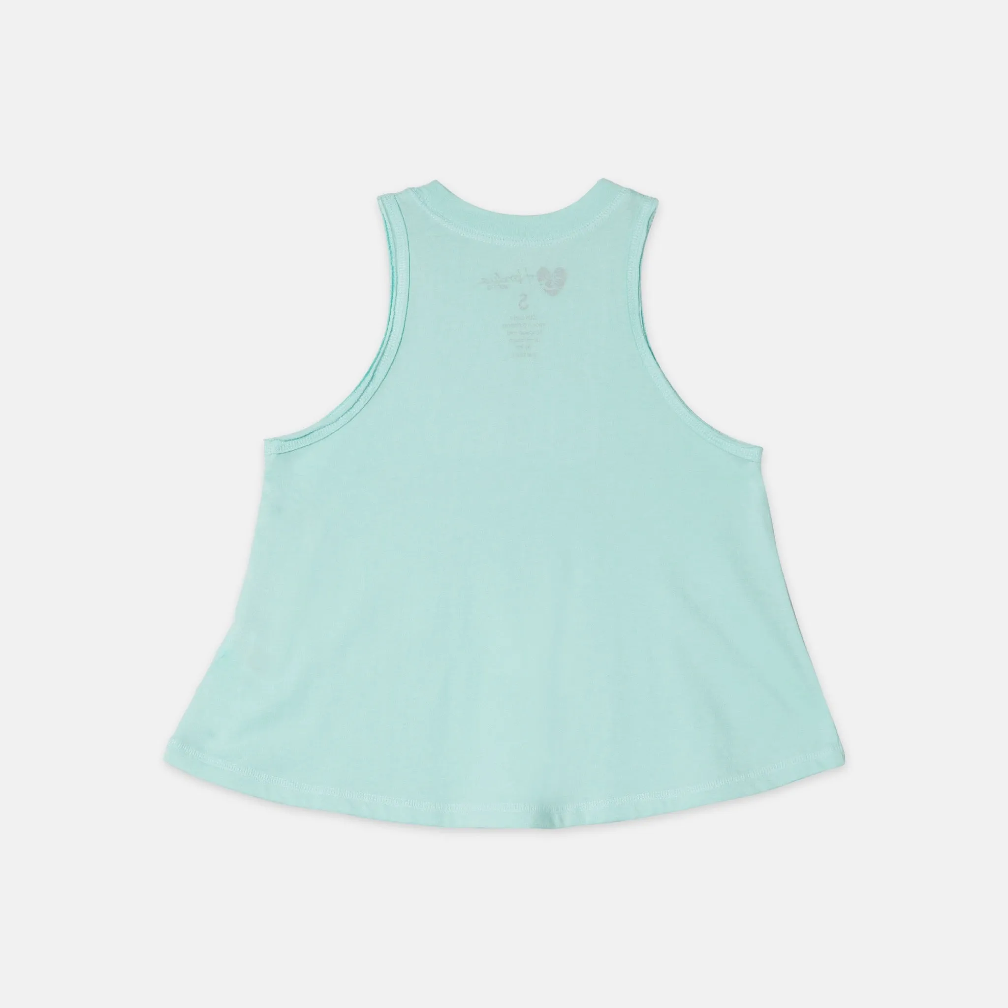 Kids Tropical Getaway Tank - Mint