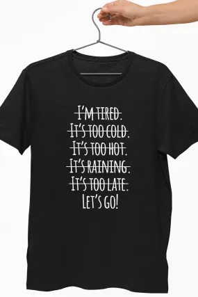 Lets Go Black Dry-Fit T-Shirt