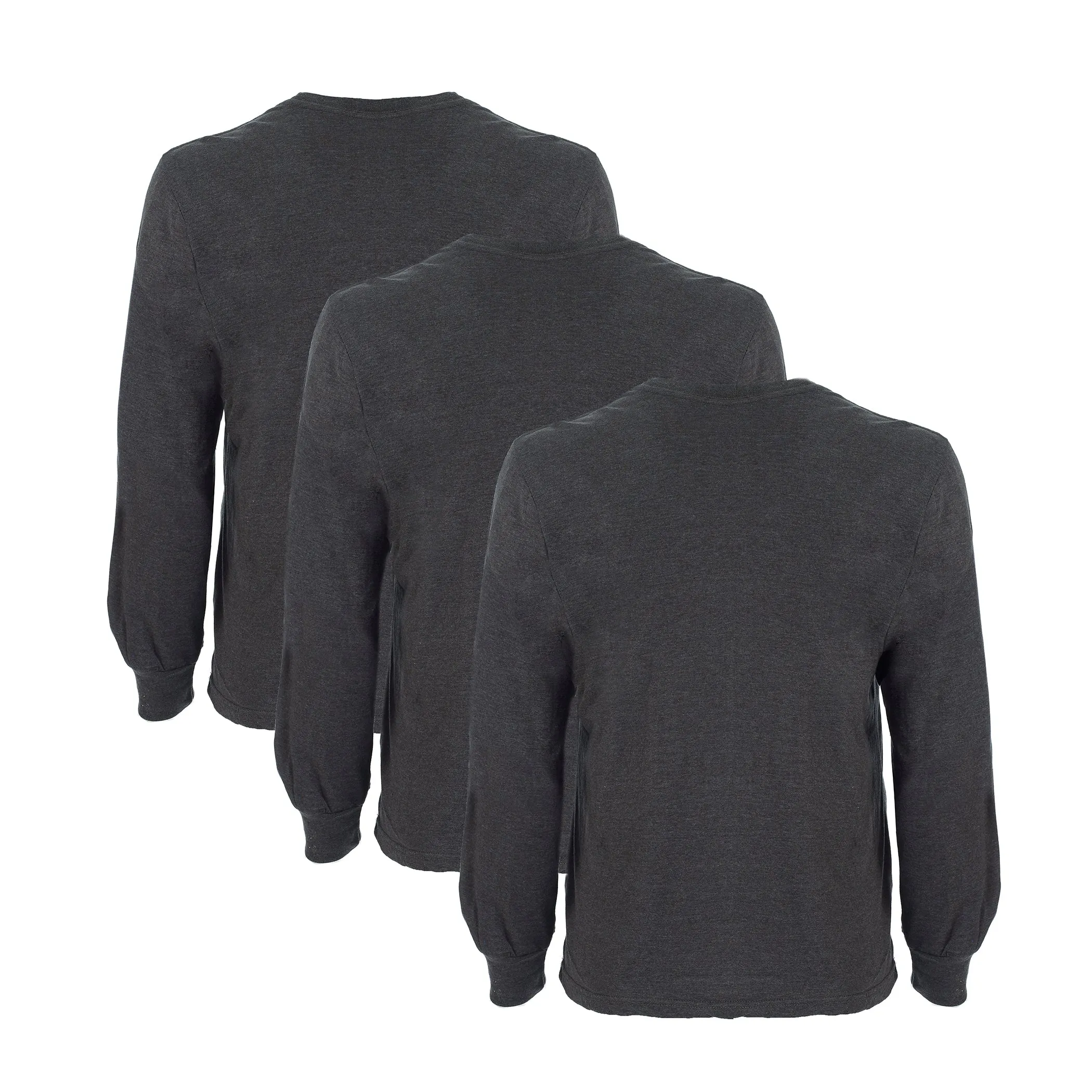 LONG SLEEVE QUICK DRY CREW NECK TEE 3-PACK