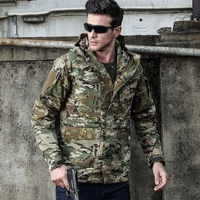 Men's Autumn Waterproof Camouflage Jacket