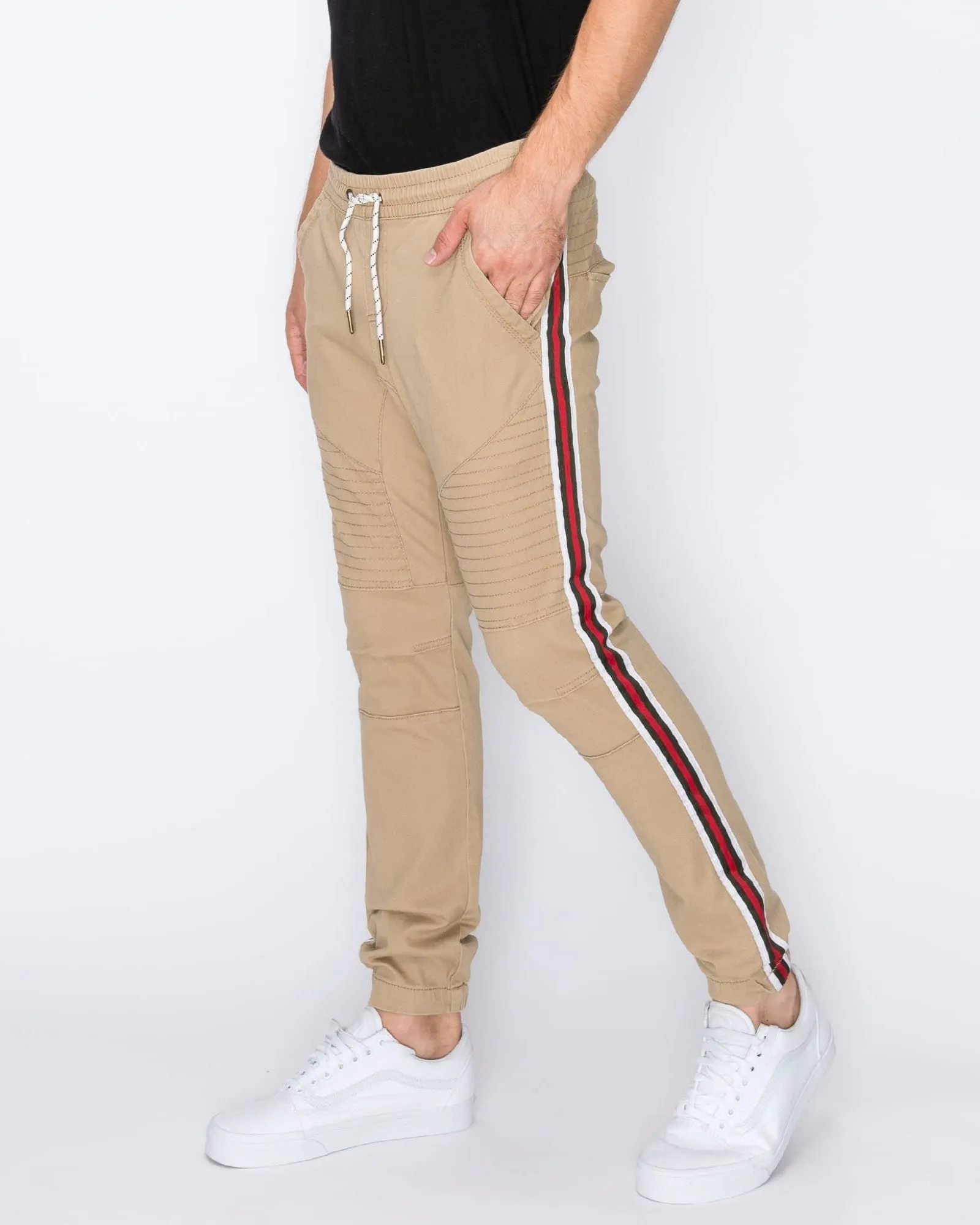 MEN'S SLANG TWILL STRETCH JOGGERS