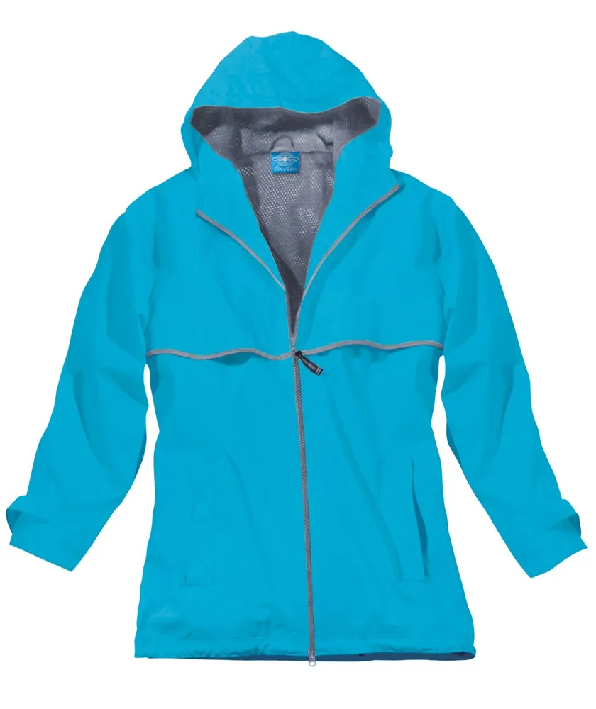 Monogrammed Rain Jacket New England Style Lots Of Colors