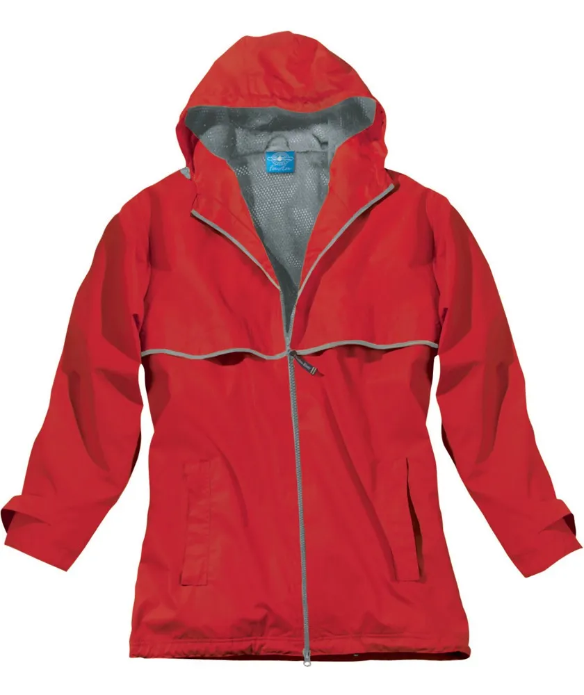 Monogrammed Rain Jacket New England Style Lots Of Colors