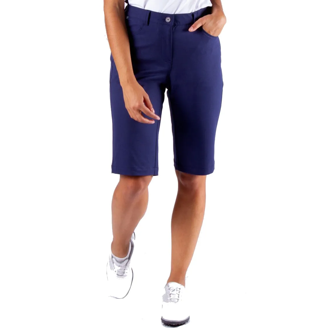 NVO Bailey Long 12.5in Womens Golf Shorts