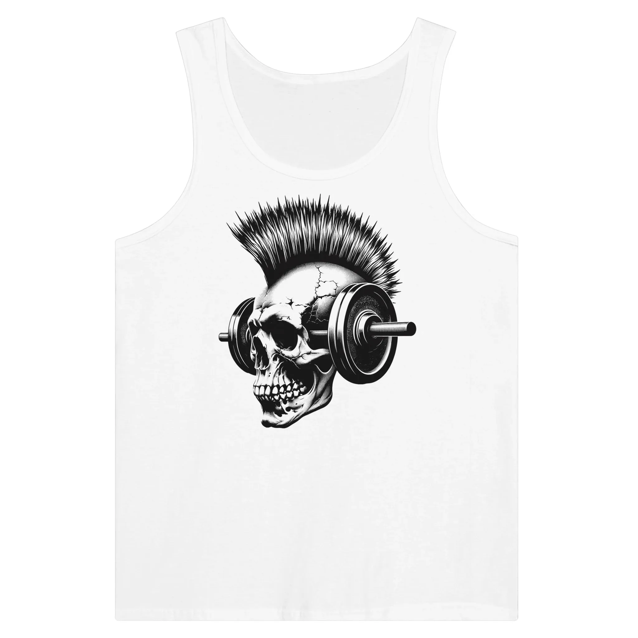 Punk Rock Skeleton Unisex Tank Top