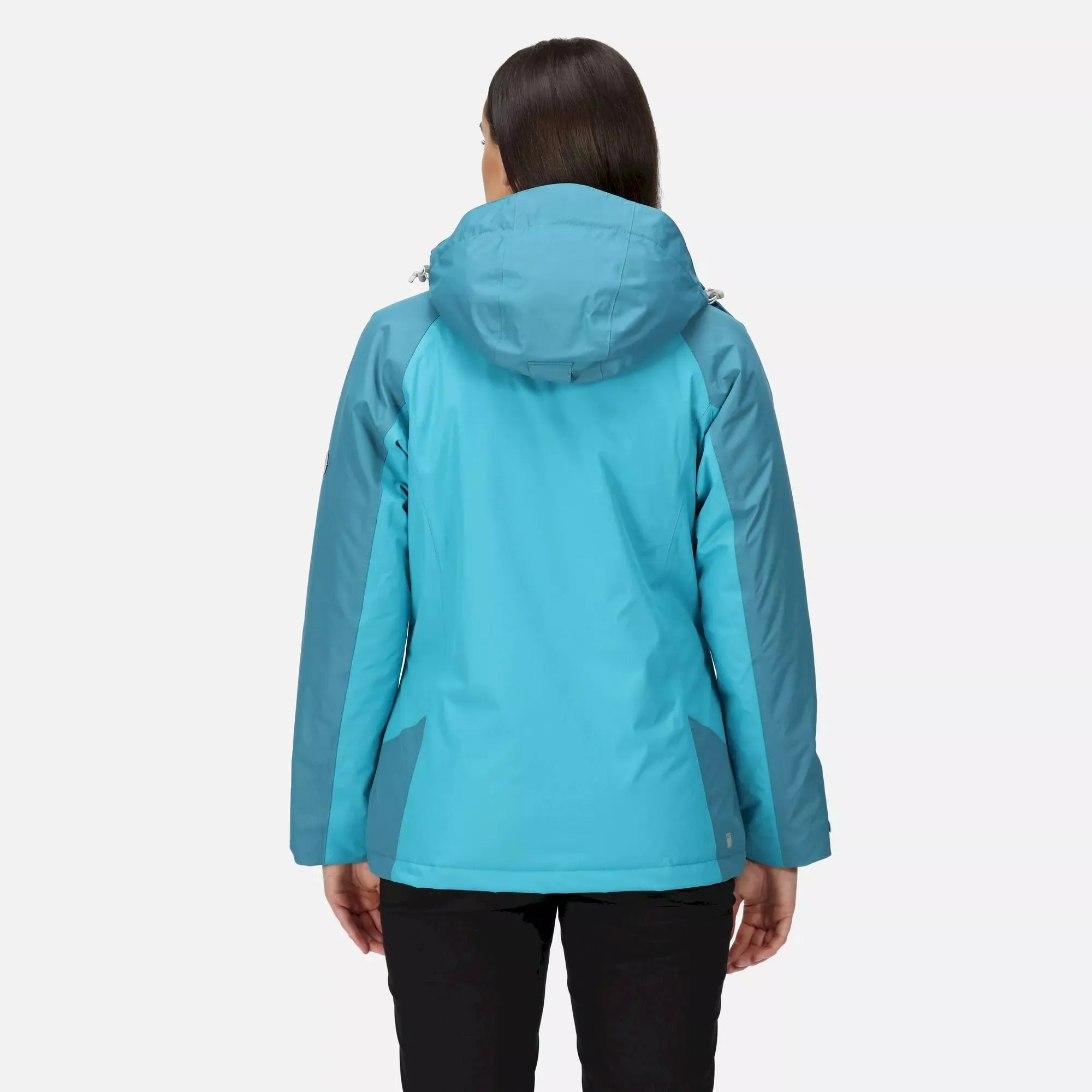 Regatta Ladies Winter Calderdale Waterproof Jacket  | Pagoda Blue Dragonfly