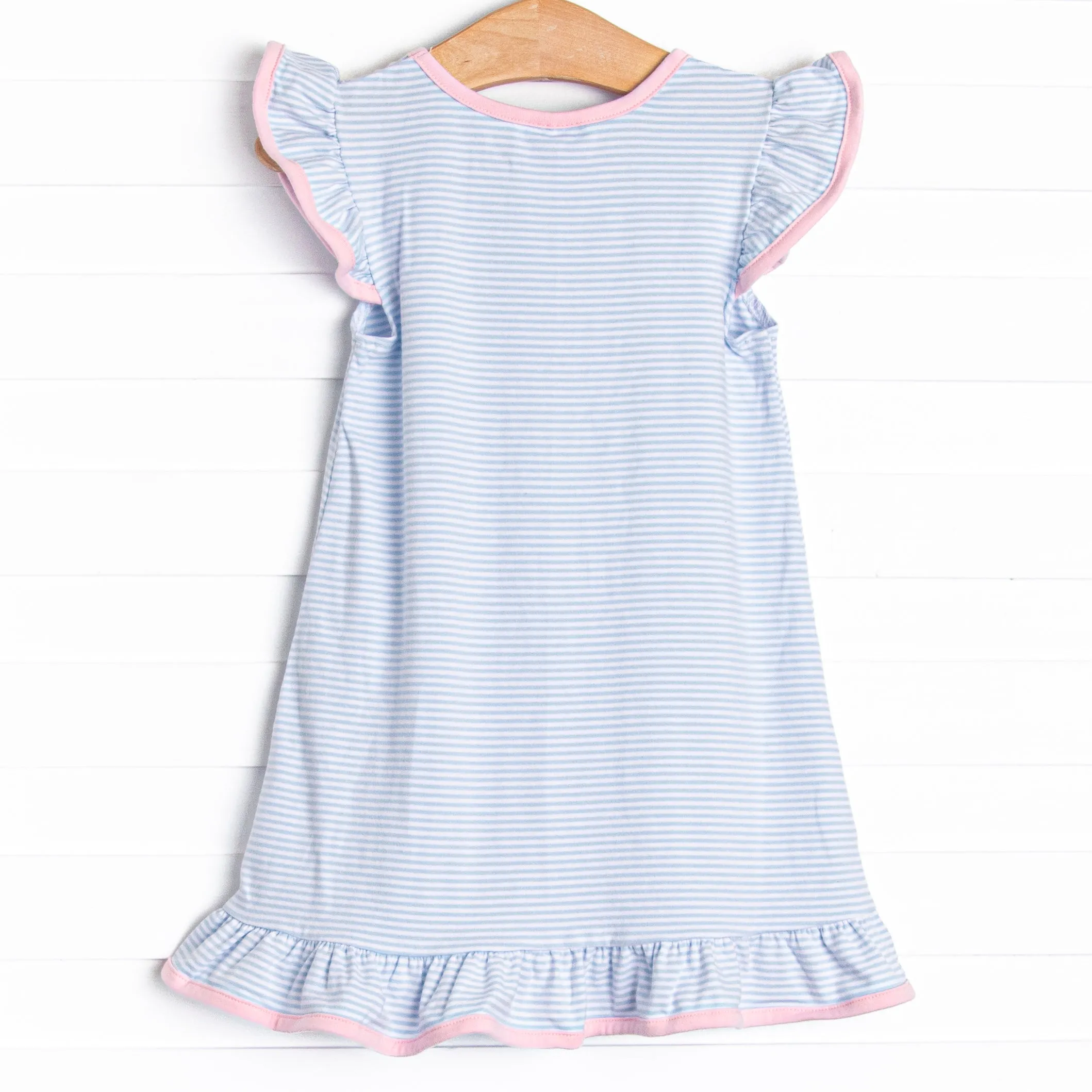 Serve's Up Applique Dress, Blue