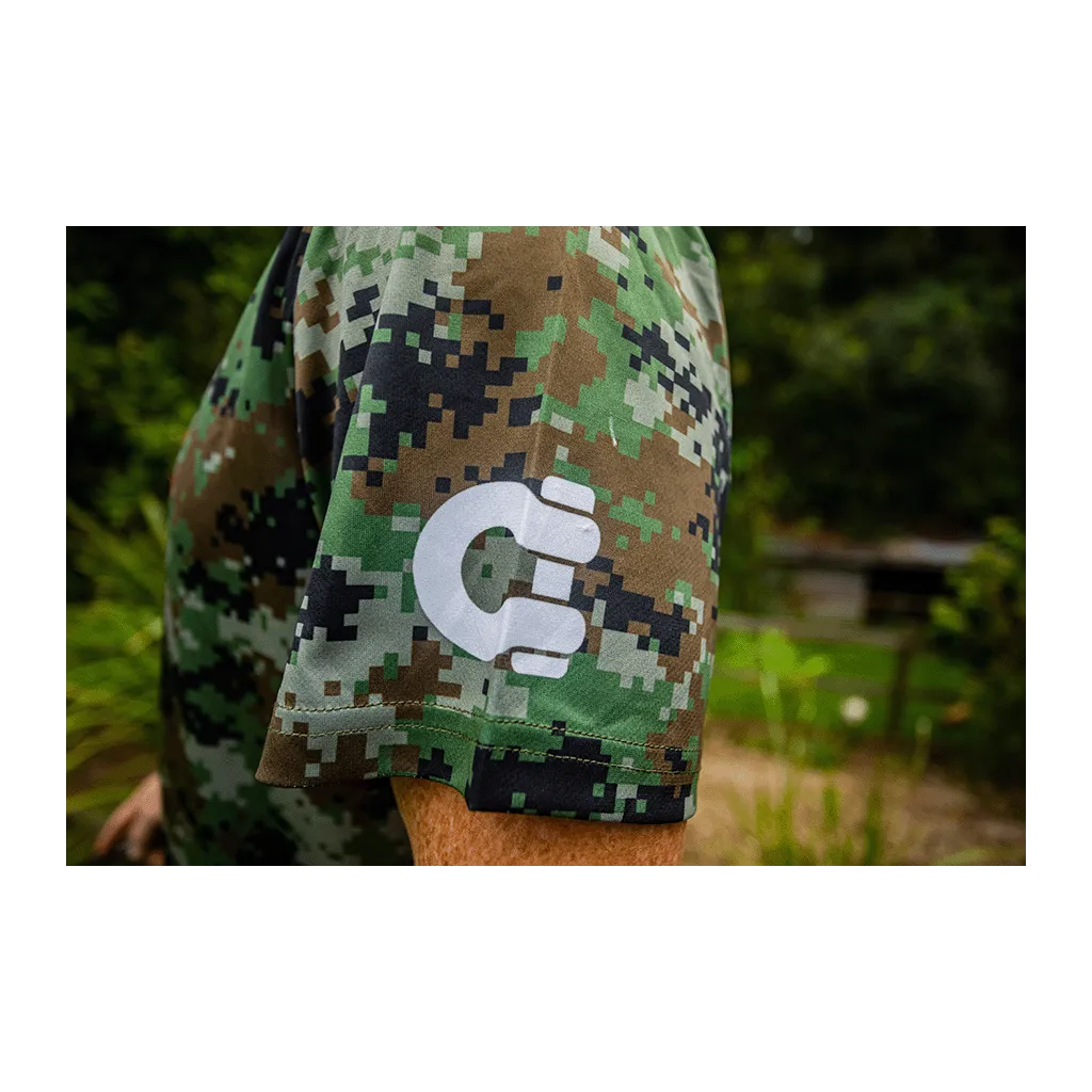 Sublimated Crew Tee Camo Army