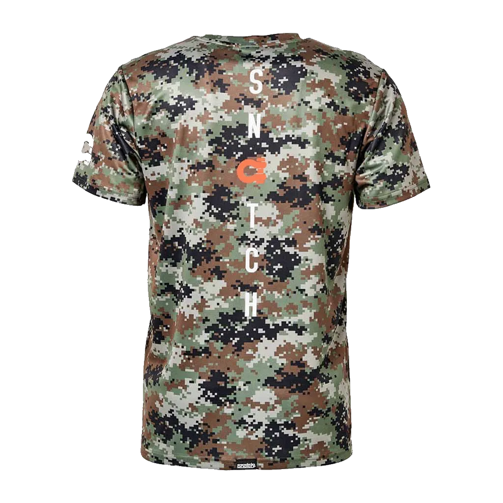 Sublimated Crew Tee Camo Army