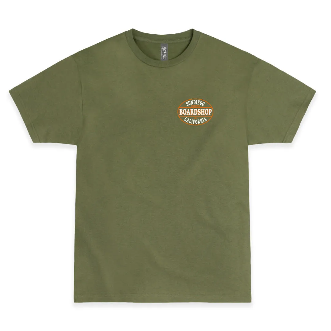 SunDiego SDBSCA T-Shirt - ARTICHOKE