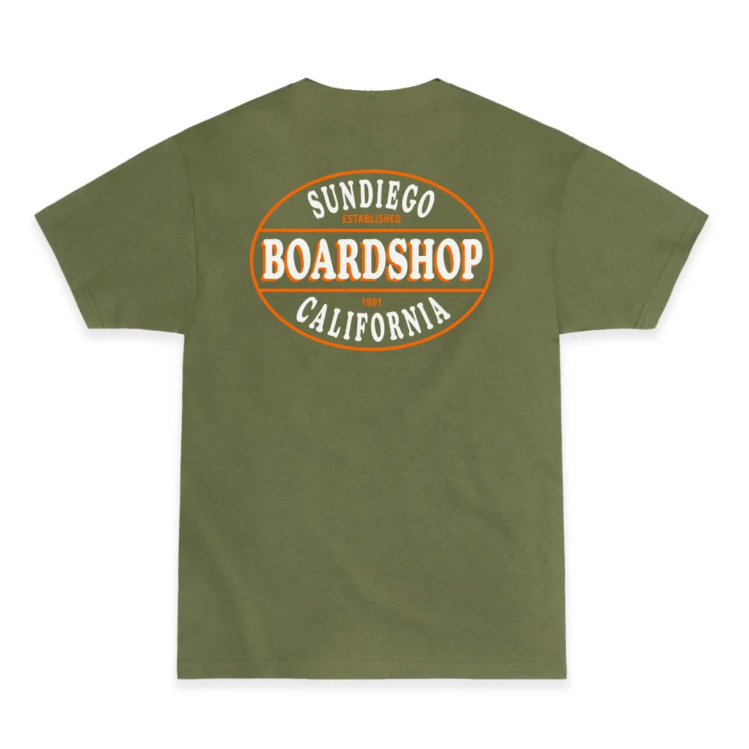 SunDiego SDBSCA T-Shirt - ARTICHOKE