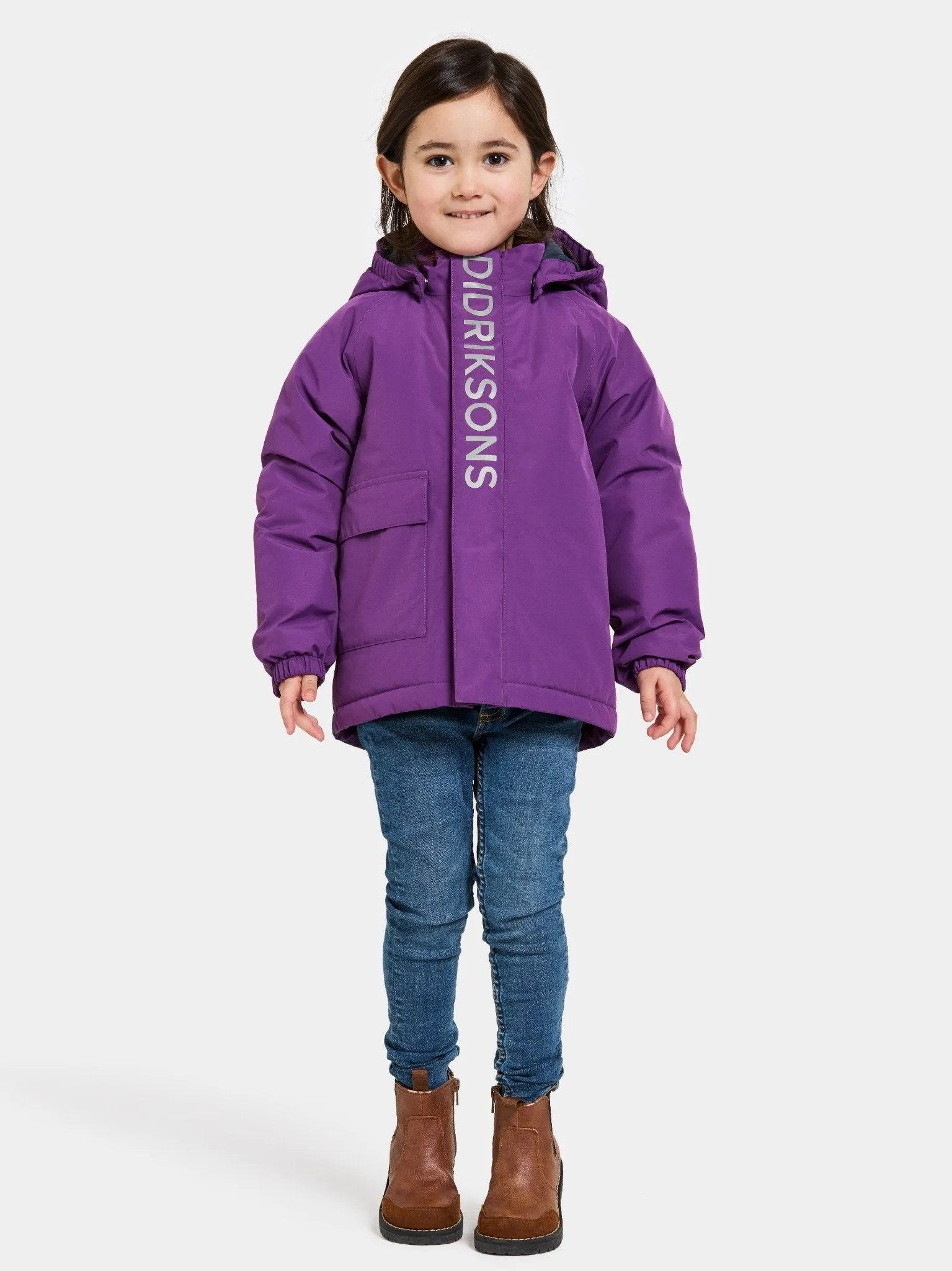 TALVI KID'S JACKET - ROYAL PURPLE