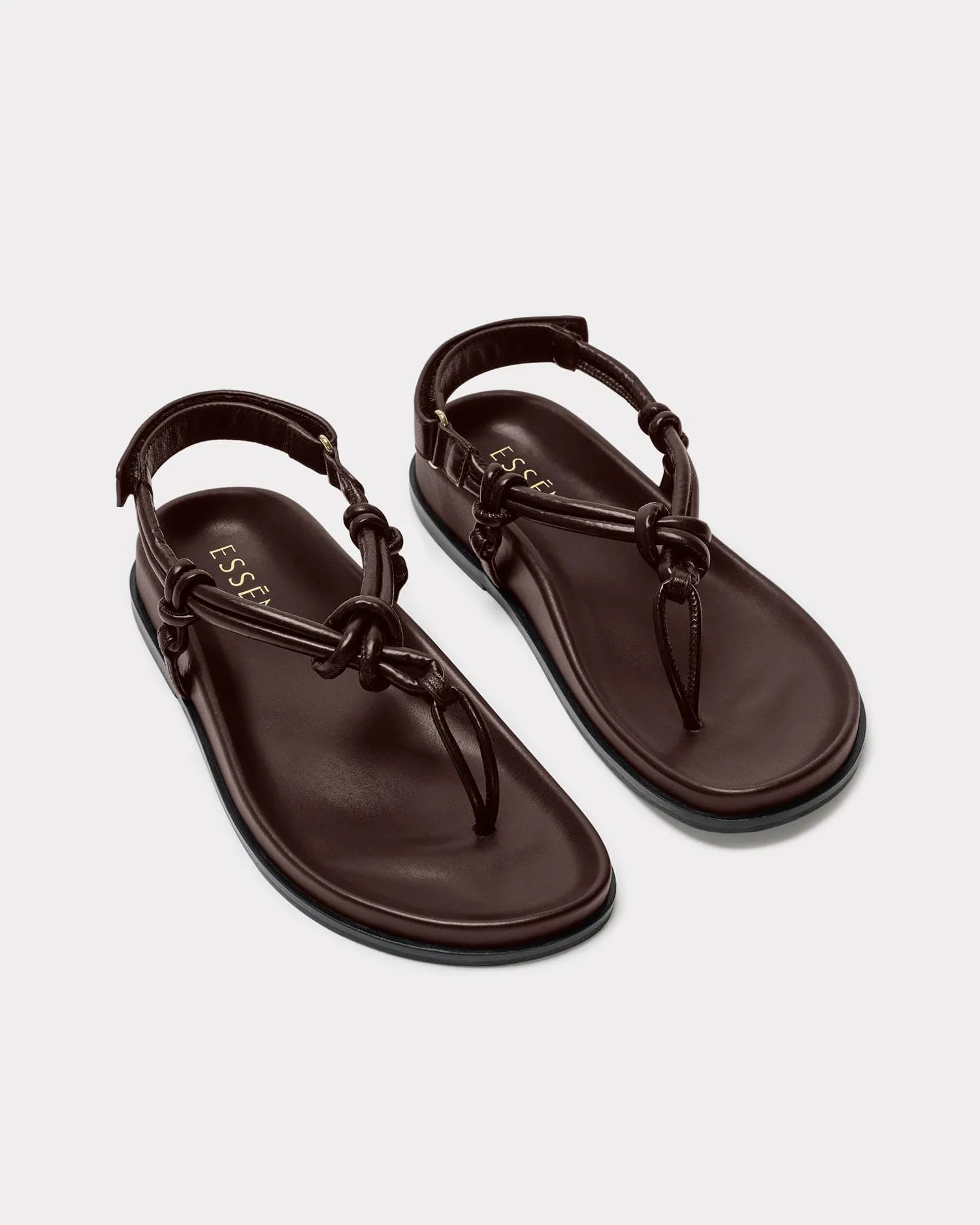 The Sporty Slingback - Chocolate