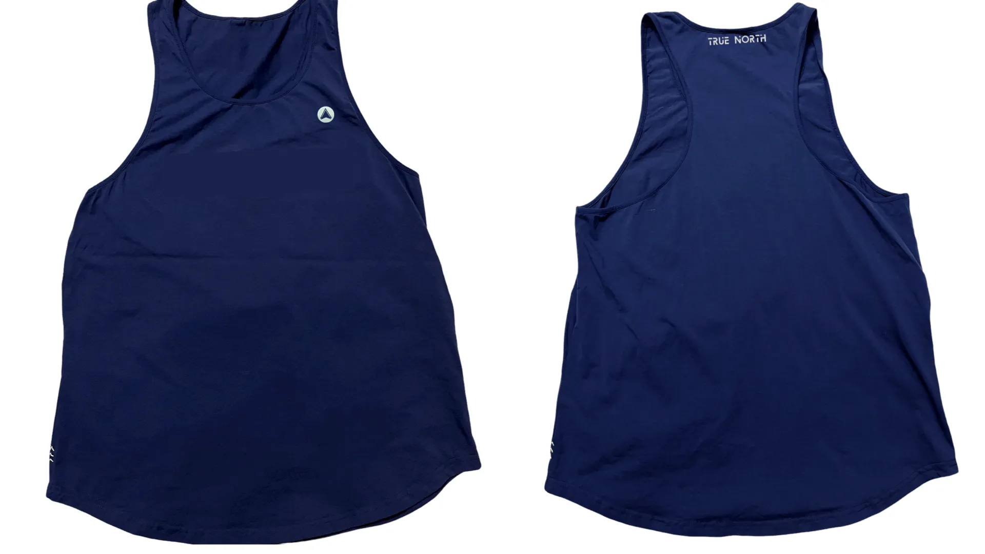 TN Power minimalist Tank - Navy Blue/White