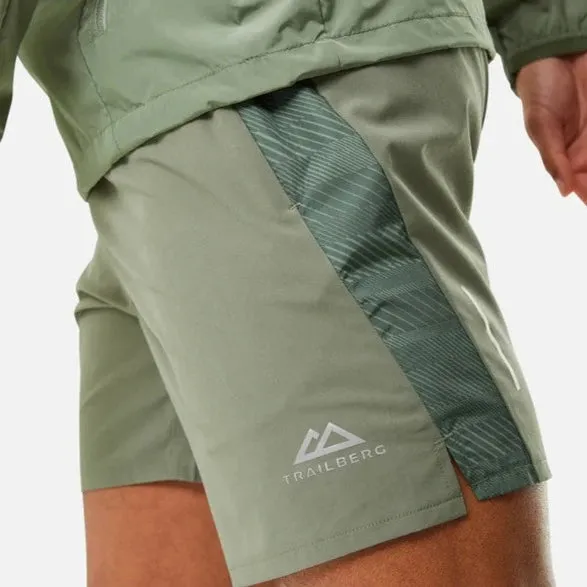 Trailberg Racer 2.0 Jacket / Shorts Set - Khaki Green