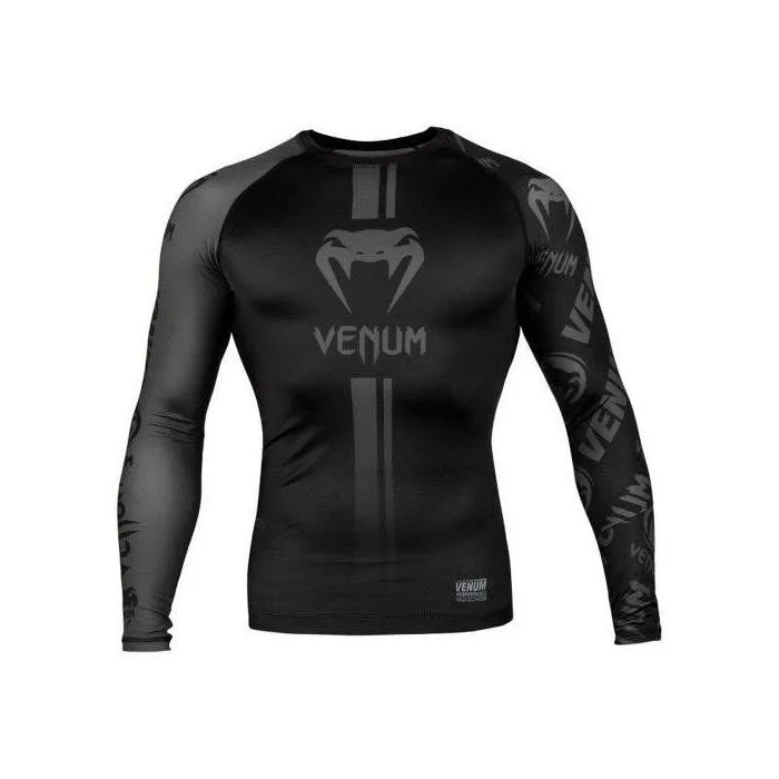 VENUM-03451 Logos MMA Muay Thai Boxing Rashguard Compression T-shirt - LONG SLEEVES XS-XXL 4 Colours