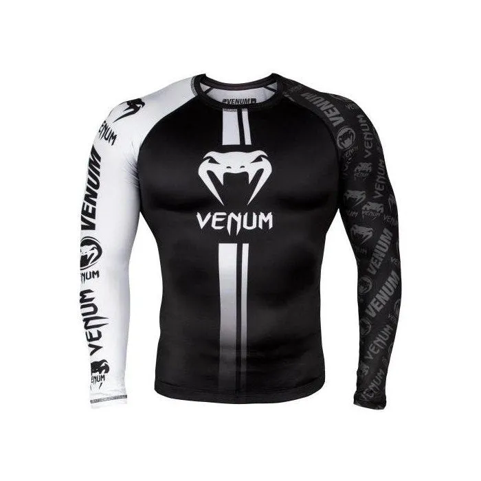 VENUM-03451 Logos MMA Muay Thai Boxing Rashguard Compression T-shirt - LONG SLEEVES XS-XXL 4 Colours