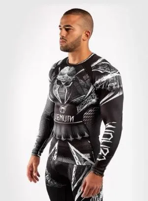 VENUM-04136-108 GLDTR 4.0 MMA Muay Thai Boxing Rashguard Compression T-shirt - LONG SLEEVES XS-XXL