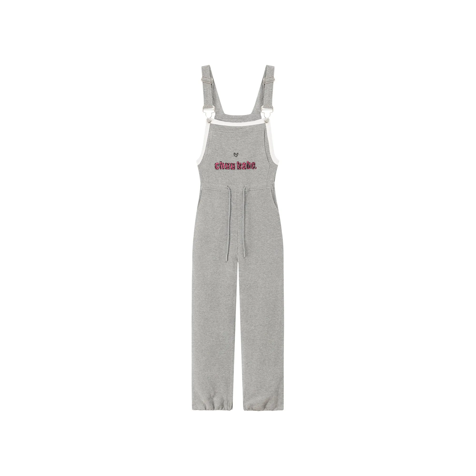 Waffle Logo String Sporty Overalls