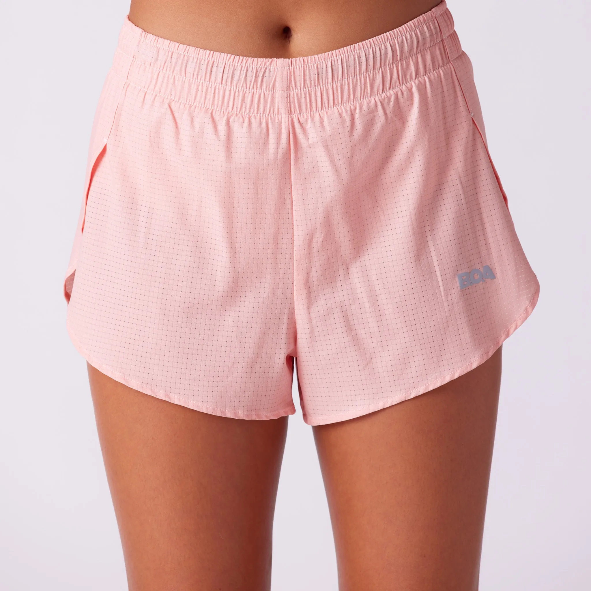 Women's AeroPro 3" Split Shorts - Buff