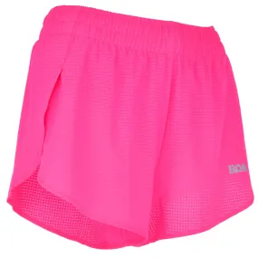 Women's AeroPro 3" Split Shorts - Hot Pink